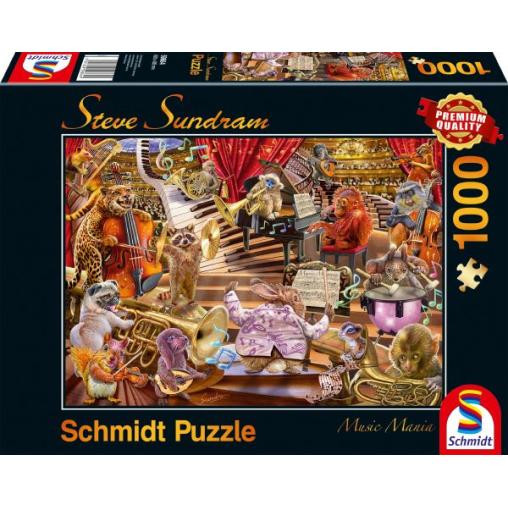 Puzzle Schmidt Music Mania de 1000 Piezas