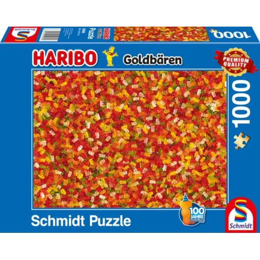 Puzzle Schmidt Osos de Oro Haribo de 1000 Piezas