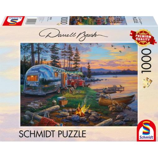 Puzzle Schmidt Paraíso de Fogatas de 1000 Piezas