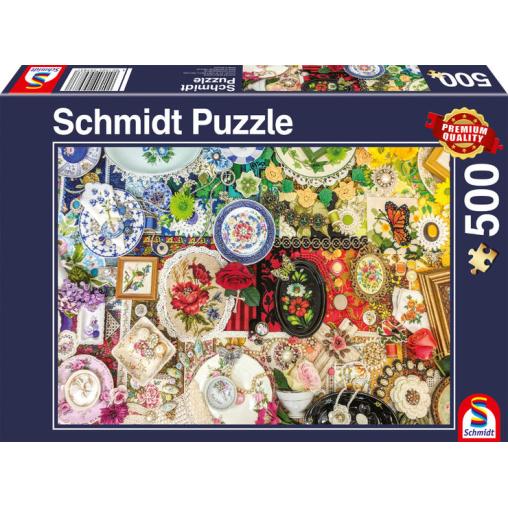 Puzzle Schmidt Pequeños Tesoros de 500 Piezas