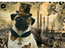 Puzzle Schmidt Perro Steampunk de 1000 Piezas