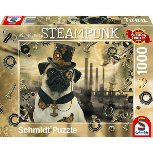 Puzzle Schmidt Perro Steampunk de 1000 Piezas