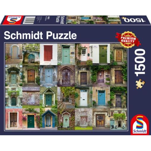 Puzzle Schmidt Puertas de 1500 Piezas