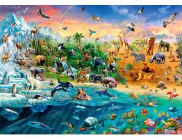 Puzzle Schmidt Reino Animal de 1000 Piezas