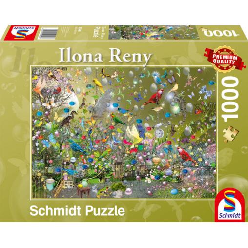 Puzzle Schmidt Selva de Loros de 1000 Piezas