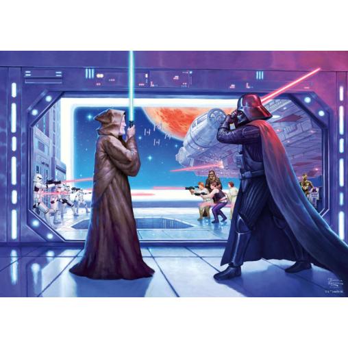 Puzzle Schmidt Star Wars Duelo Final de 1000 Pzs