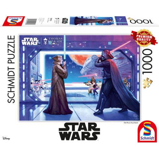 Puzzle Schmidt Star Wars Duelo Final de 1000 Pzs