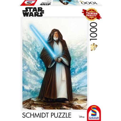 Puzzle Schmidt Star Wars El Maestro Jedi de 1000 Piezas