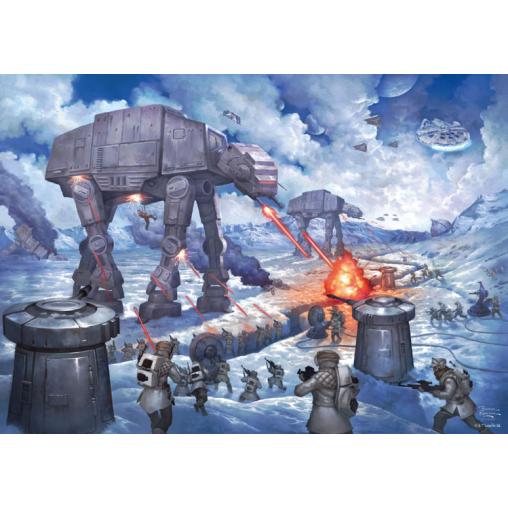 Puzzle Schmidt Star Wars La Batalla de Hoth de 1000 Pzs