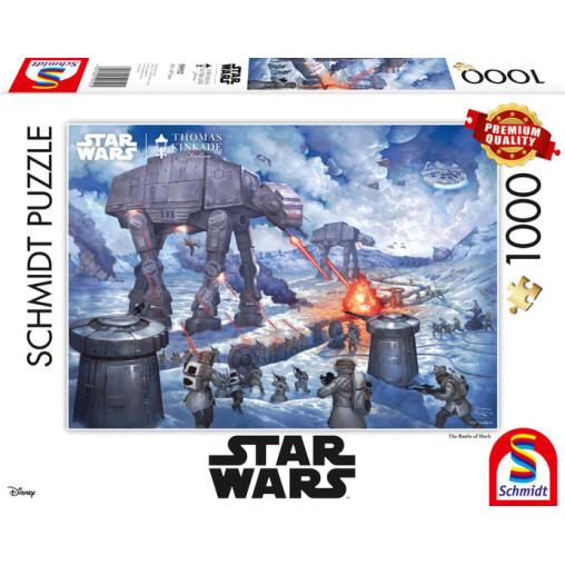 Puzzle Schmidt Star Wars La Batalla de Hoth de 1000 Pzs