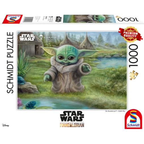 Puzzle Schmidt Star Wars Mandalorian Grogu de 1000 Pzs