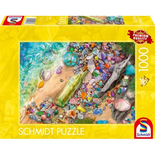 Puzzle Schmidt Tesoros de la Playa 1000 Piezas