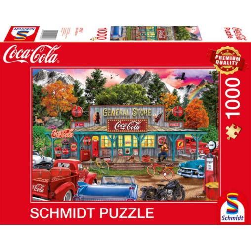 Puzzle Schmidt Tienda de Coca Cola de 1000 Piezas