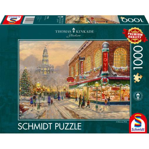 Puzzle Schmidt Un Deseo de Navidad de 1000 Piezas