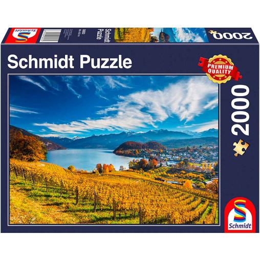 Puzzle Schmidt Viñedos de 2000 Piezas