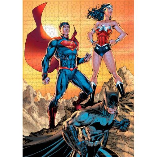 Puzzle SDToys Justice League Batman, Superman de 1000 Piezas