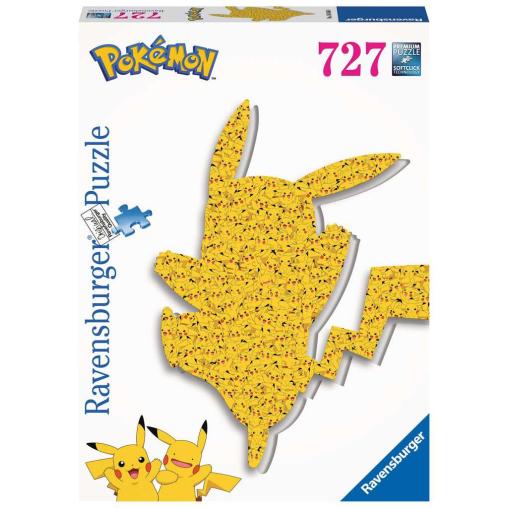 Puzzle Silueta Ravensburger Pokemon Pikachu de 727 Piezas