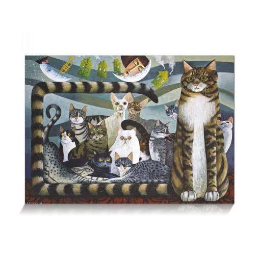 Puzzle Star Familia de Gatitos de 500 Piezas