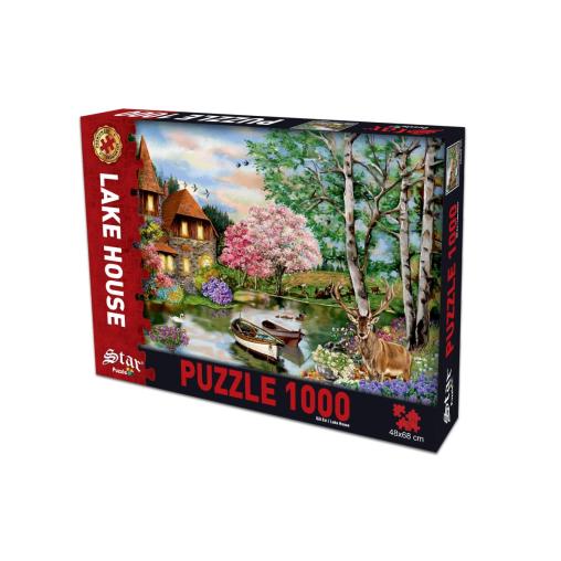 Puzzle Star La Casa del Lago de 1000 Piezas