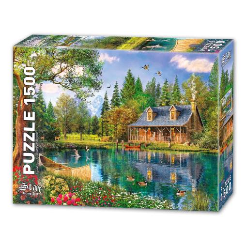 Puzzle Star Lago de Cristal de 1500 Piezas