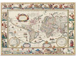 Puzzle Star Mapa del Mundo de 2000 Piezas