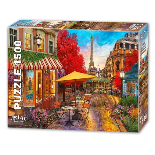 Puzzle Star Noche en París de 1500 Piezas