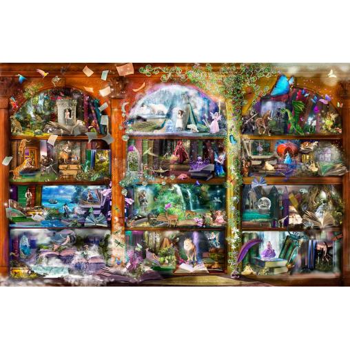 Puzzle SunsOut Biblioteca de Cuento de Hadas de 1000 Piezas