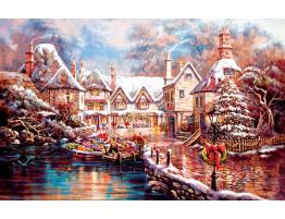 Puzzle SunsOut Cala de Navidad de 1000 Piezas