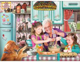 Puzzle SunsOut Cocinando con la Abuela de 1000 Piezas