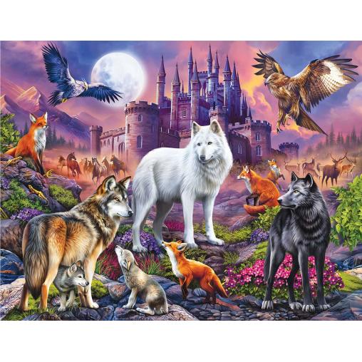 Puzzle SunsOut El Castillo del Lobo XXL de 1000 Pzs