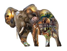 Puzzle SunsOut El Elefante XXL de 1000 Piezas