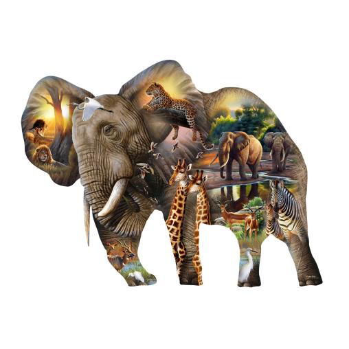 Puzzle SunsOut El Elefante XXL de 1000 Piezas