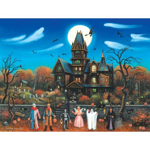 Puzzle SunsOut Halloween Truco o Trato XXL de 300 Piezas