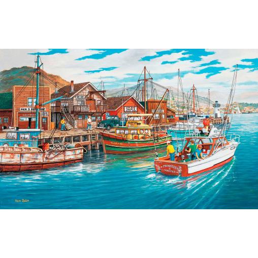 Puzzle SunsOut Muelle 3 de 1000 XXL Piezas