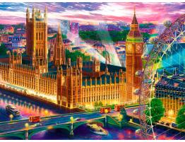 Puzzle SunsOut Noche de Londres de 1000 Piezas