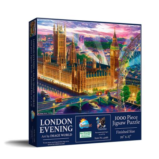 Puzzle SunsOut Noche de Londres de 1000 Piezas