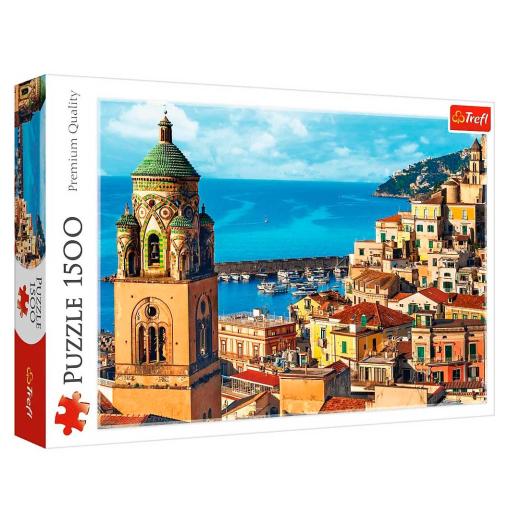 Puzzle Trefl Amalfi, Italia de 1500 Piezas