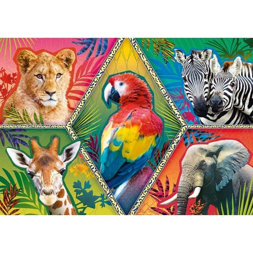 Puzzle Trefl Animales Exóticos de 1000 Piezas