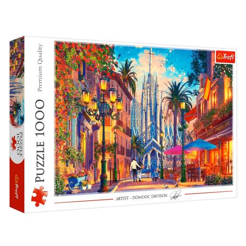 Puzzle Trefl Barcelona, ​​España de 1000 Piezas