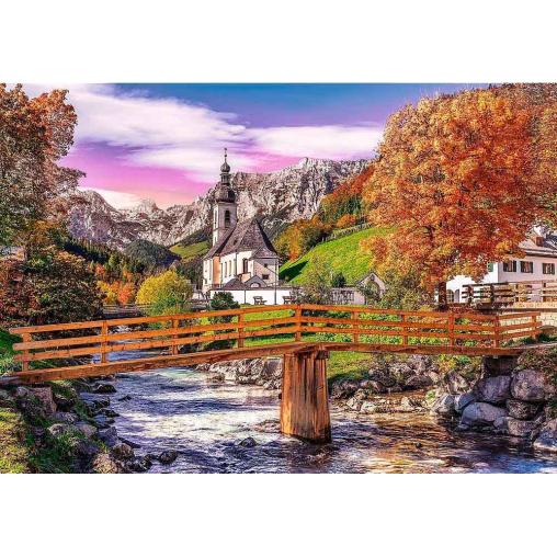 Puzzle Trefl Bavaria en Otoño de 1000 Piezas