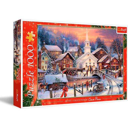 Puzzle Trefl Blanca Navidad de 1000 Piezas