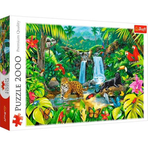 Puzzle Trefl Bosque Tropical de 2000 Piezas