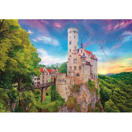 Puzzle Trefl Castillo de Lichtenstein de 1000 Piezas