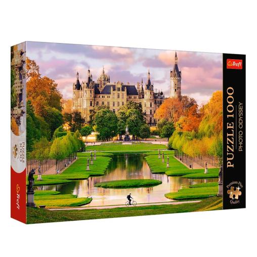 Puzzle Trefl Castillo De Schwerin, Alemania de 1000 Piezas