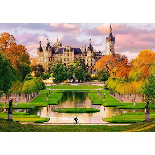 Puzzle Trefl Castillo De Schwerin, Alemania de 1000 Piezas