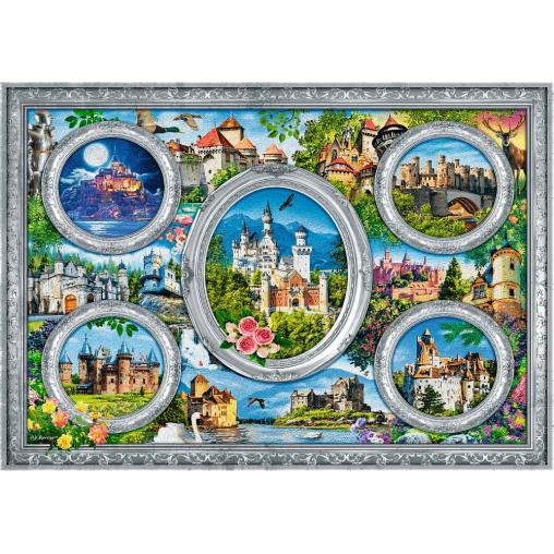 Puzzle Trefl Castillos del Mundo de 1000 Piezas