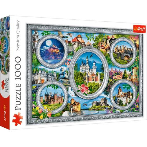 Puzzle Trefl Castillos del Mundo de 1000 Piezas