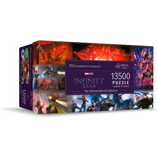 Puzzle Trefl Colección Marvel Saga del Infinito de 13500 Pzs