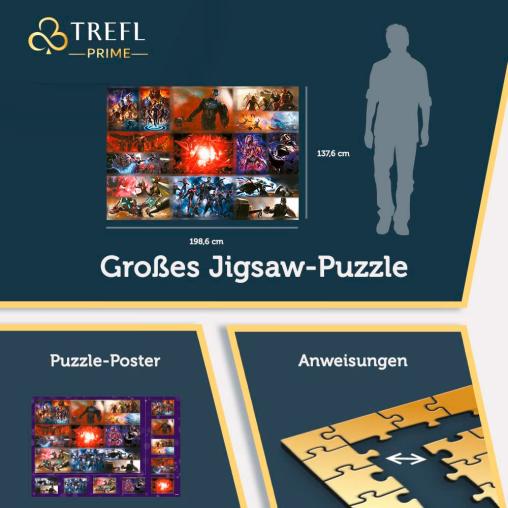 Puzzle Trefl Colección Marvel Saga del Infinito de 13500 Pzs