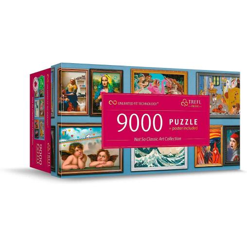 Puzzle Trefl Colección No Tan Clásicos de Arte de 9000 Pzs